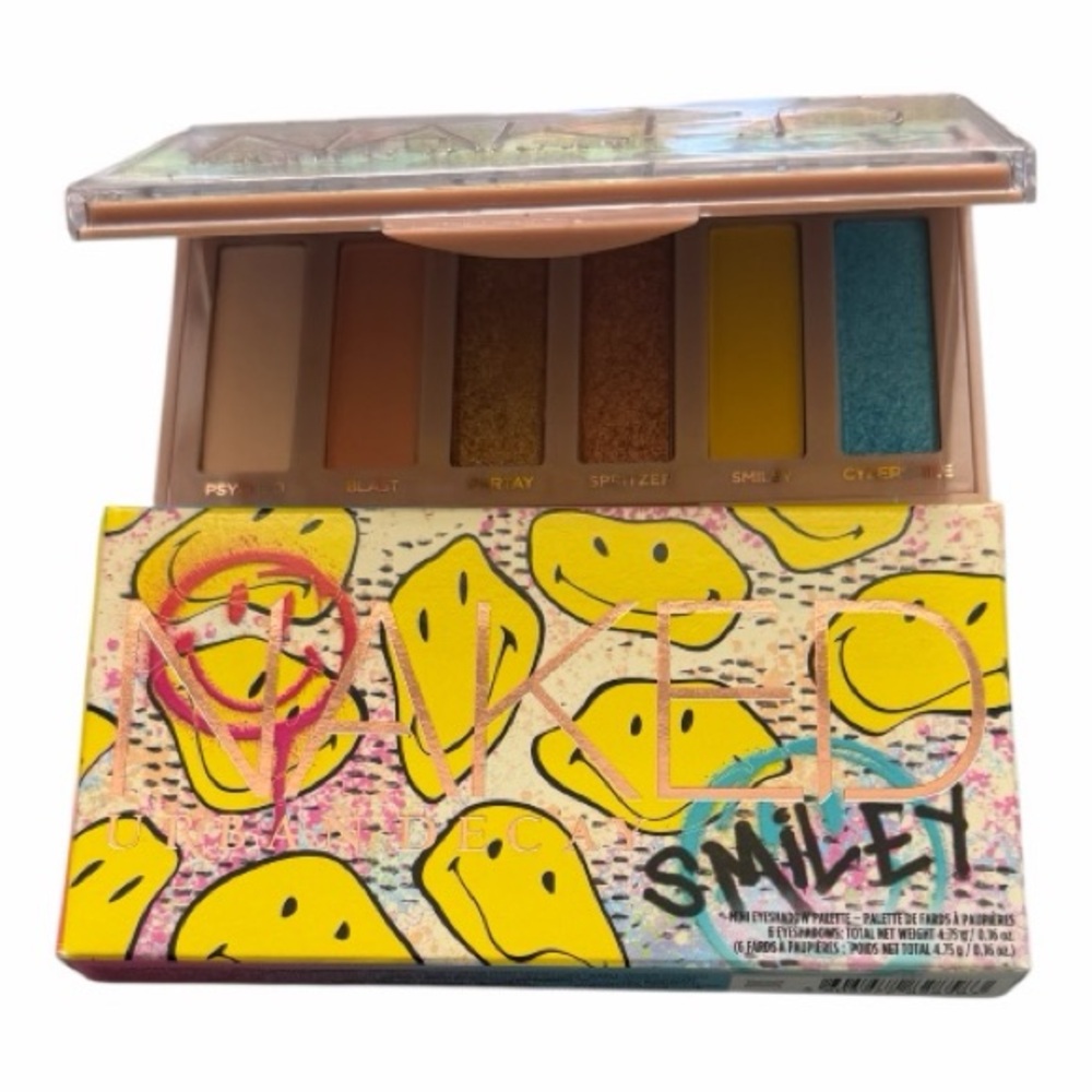 Urban Decay Naked Mucho Happy Smiley Eyeshadow Palette - NIB